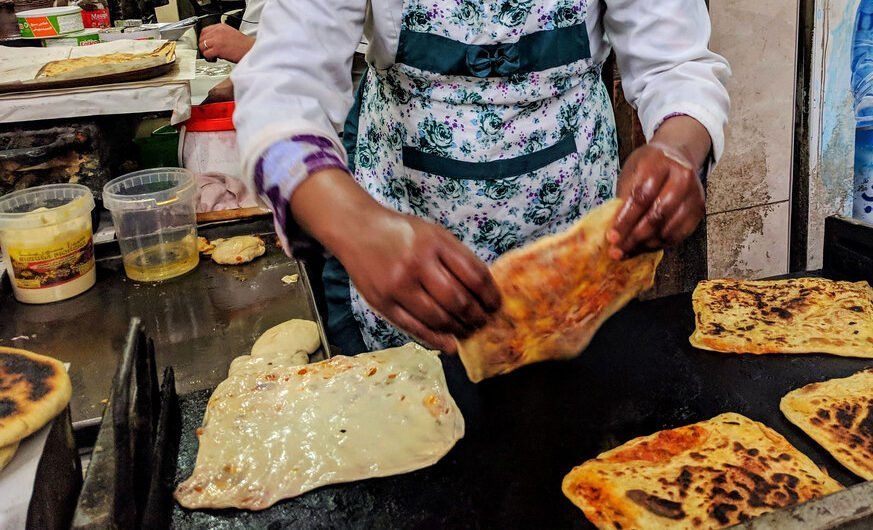 Moroccan crunchy Msemen recipe